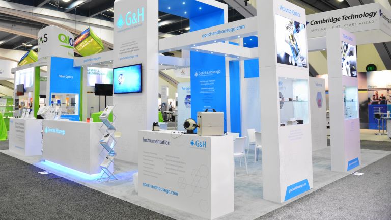 Gooch & Housego tradeshow booth, Laser, Munich, 2015