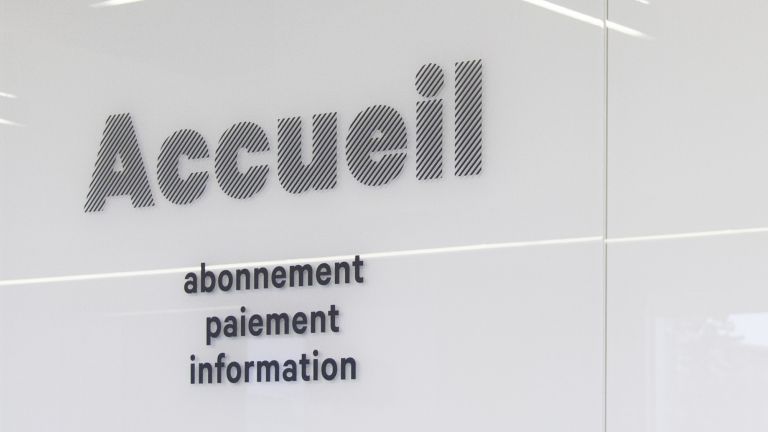 Interior signage for the Saul-Bellow library, Lachine, 2015e, 2015