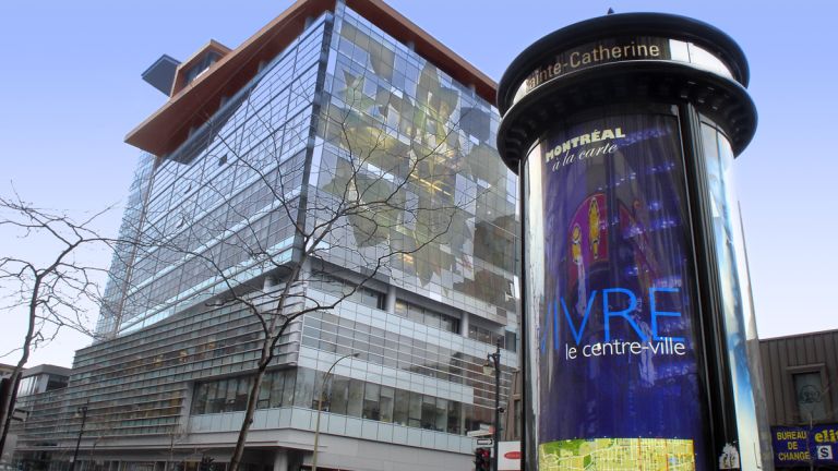 Omnicolonne Design and installation, Montreal, 2003