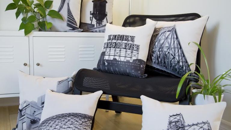 Iconic cushions, Montréal, 2014
