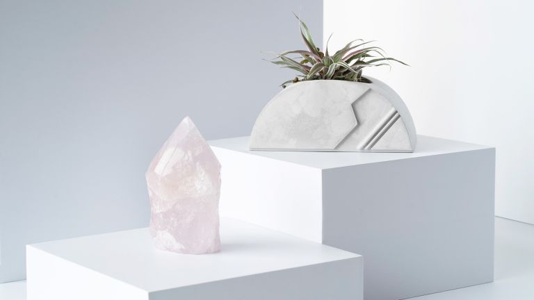 Half Circle Planter, Brut Collection, 2019