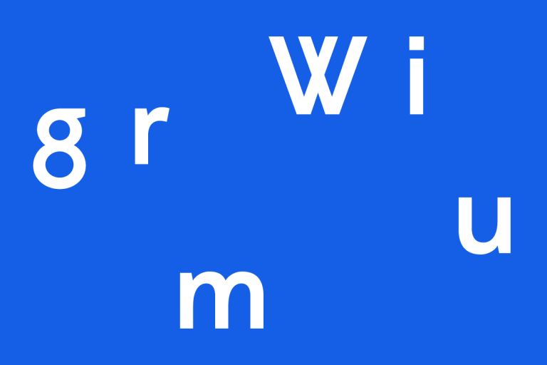 Typeface, Wigrum, 2011