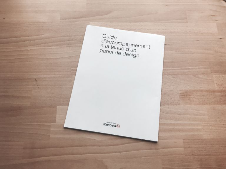 Guide d’accompagnement à la tenue d’un panel de design