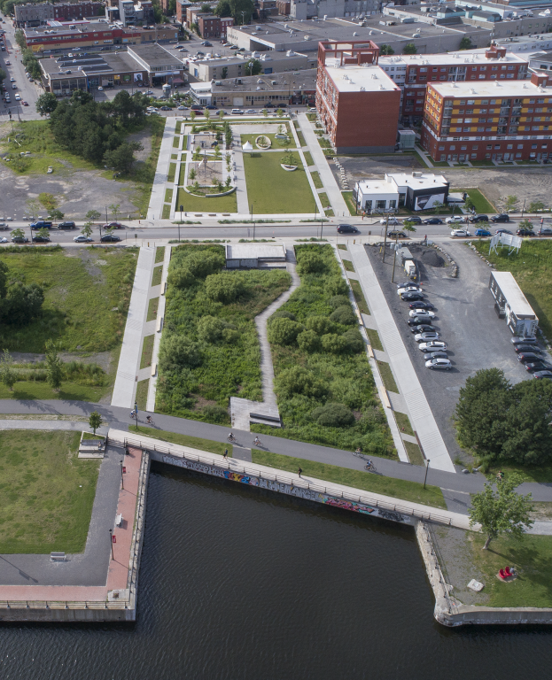 Bassin-à-Gravier, the Bassins du Nouveau Havre, Montréal, 2016