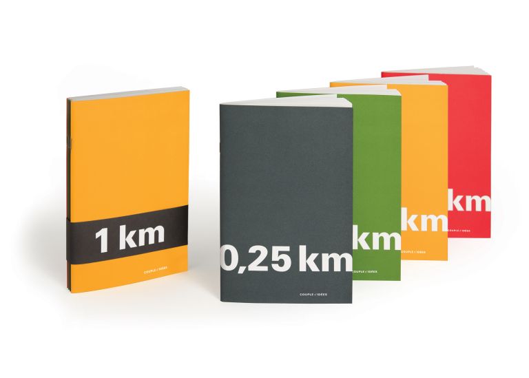 Creative stationery, KM series, Montréal, 2011