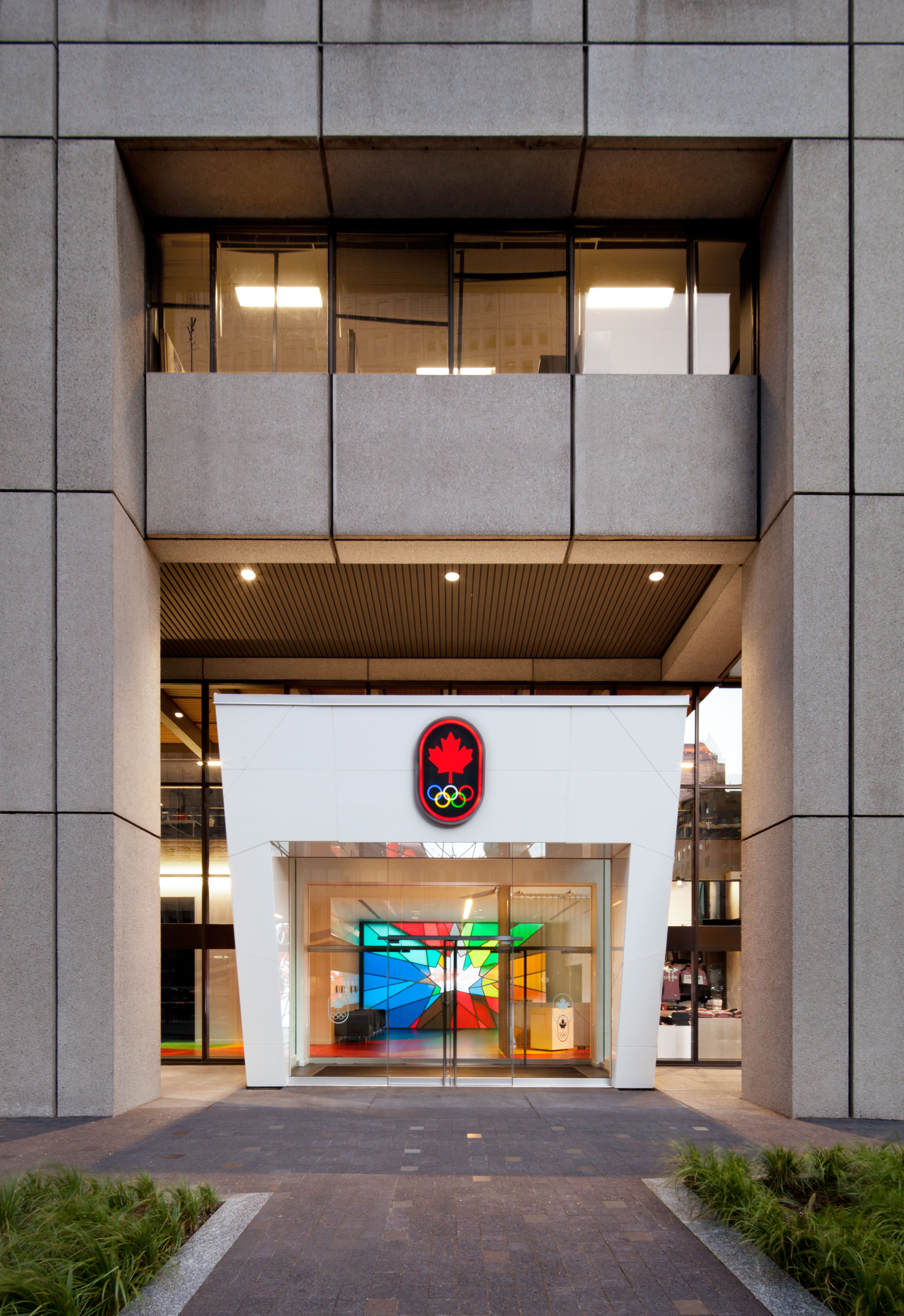 Vestibule, Canadian Olympic Committee, Montréal, 2014