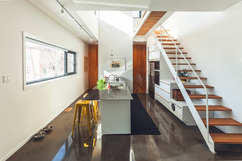 Residential kitchen, Montreal, 2014