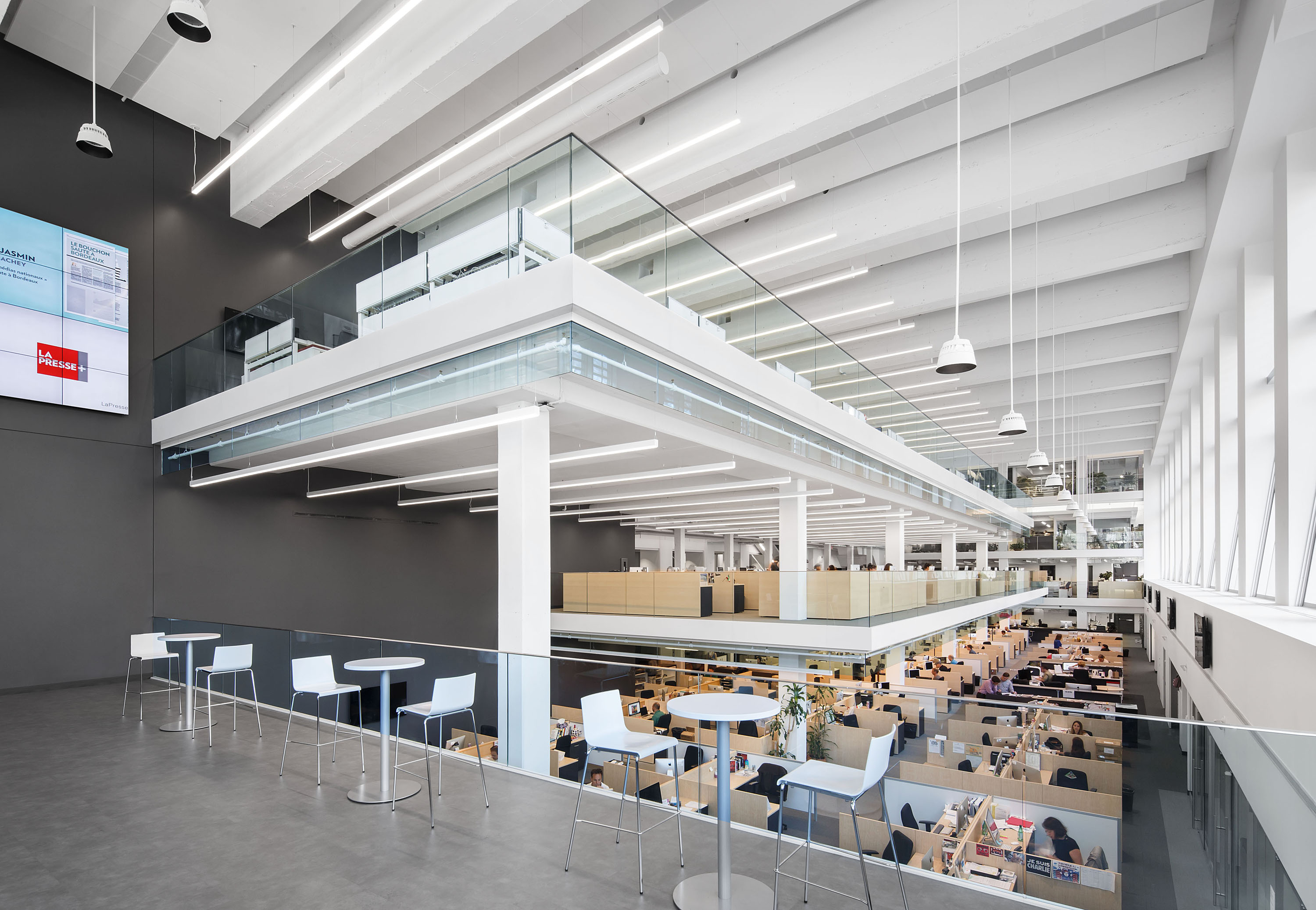 La Presse Newsroom, Montréal, 2015 (in consortium with Architecture 49)