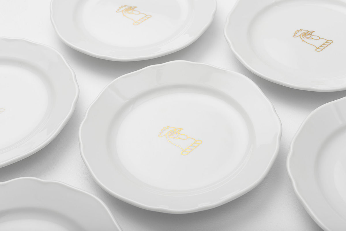 Visual identity, Montreal Plaza restaurant, 2015