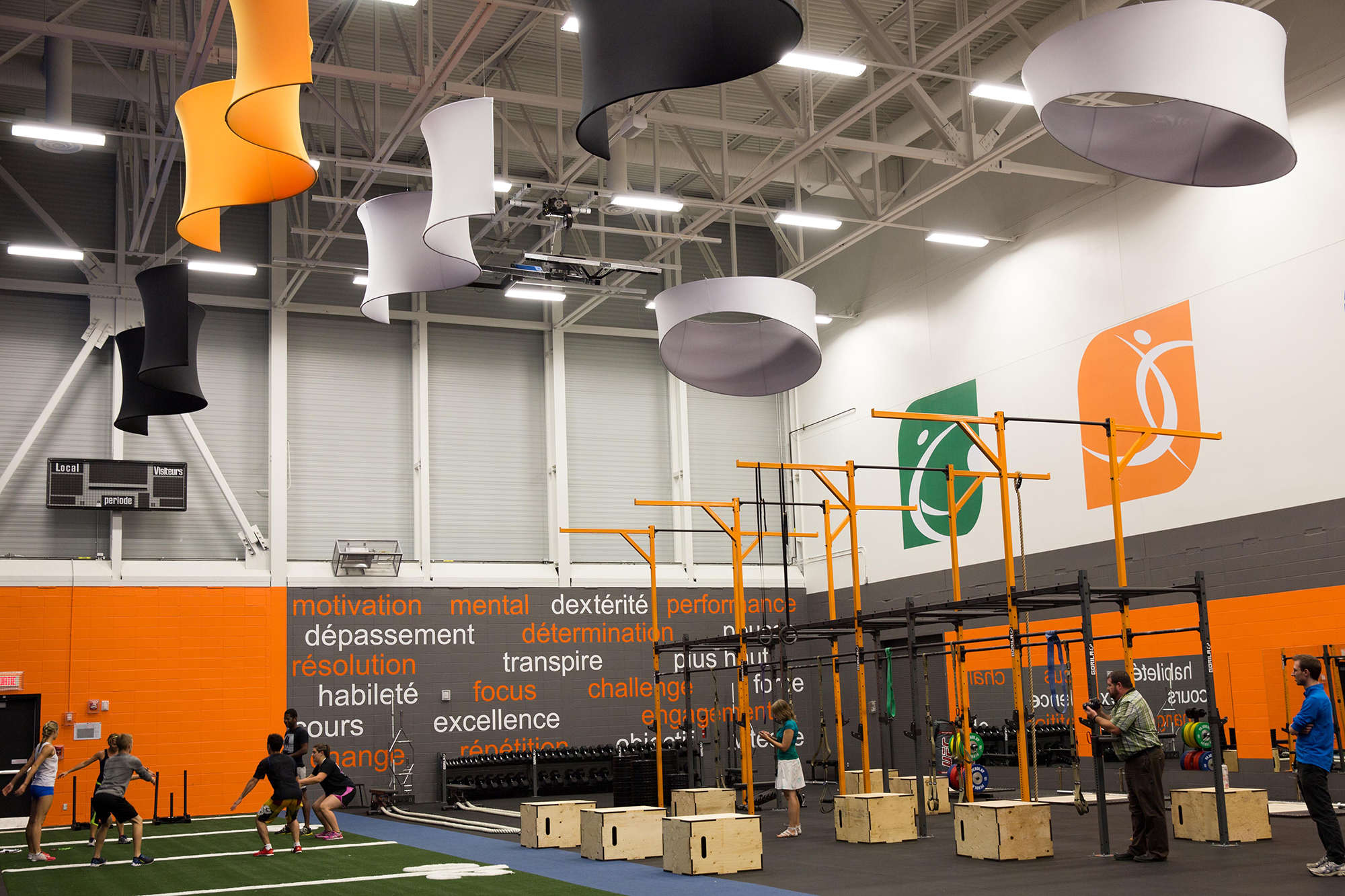 Multisports center in Vaudreuil Dorion, Quebec, 2015