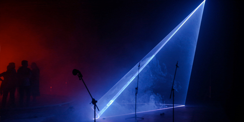 Shelter, immersive light sculpture, Liège, Belgium, 2016 