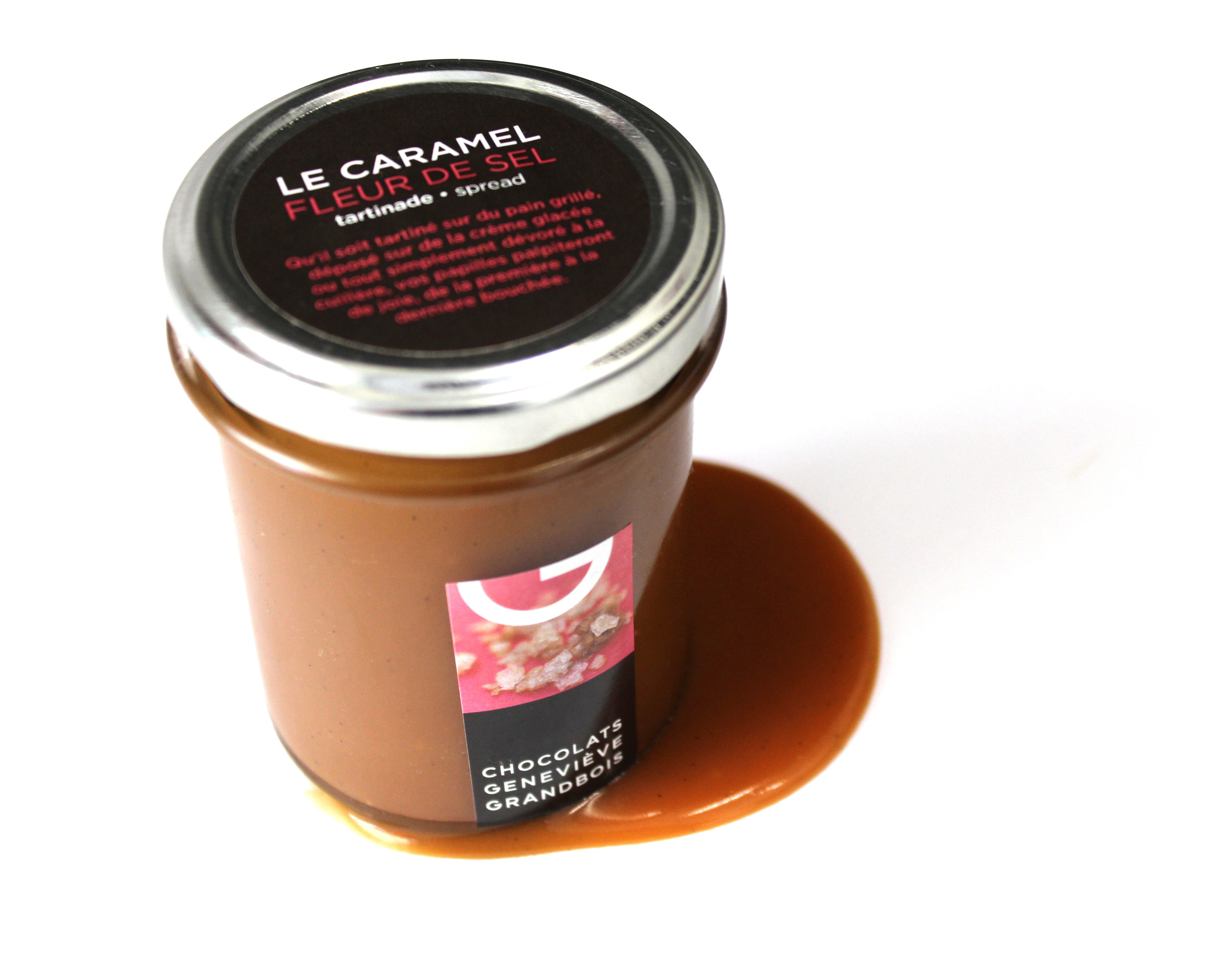 Salt flower caramel spread, Montreal