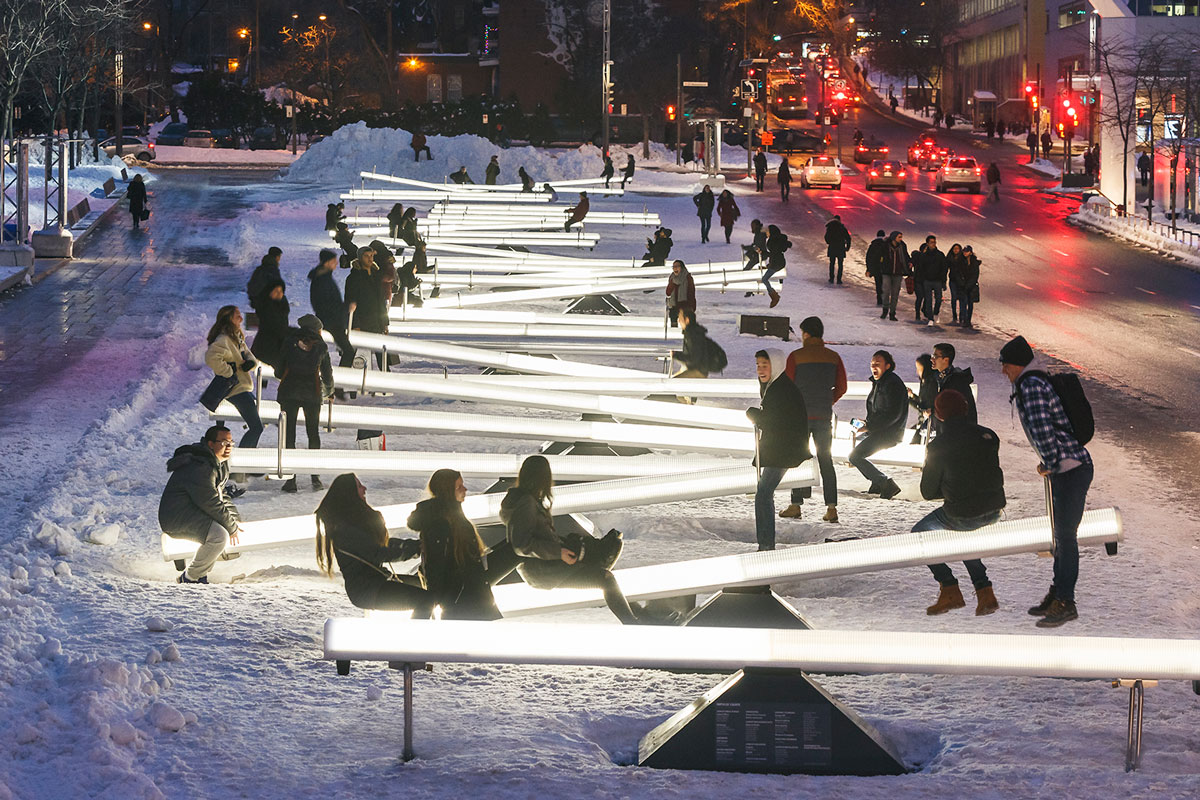 Impulse, Luminothérapie, Montréal, 2015