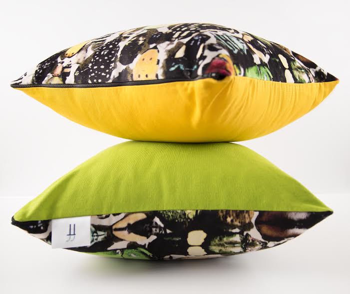 Insectarium cushions, Montréal, 2015