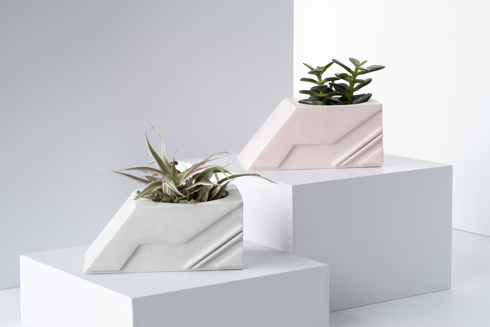 Square Planter, Brut Collection, 2019