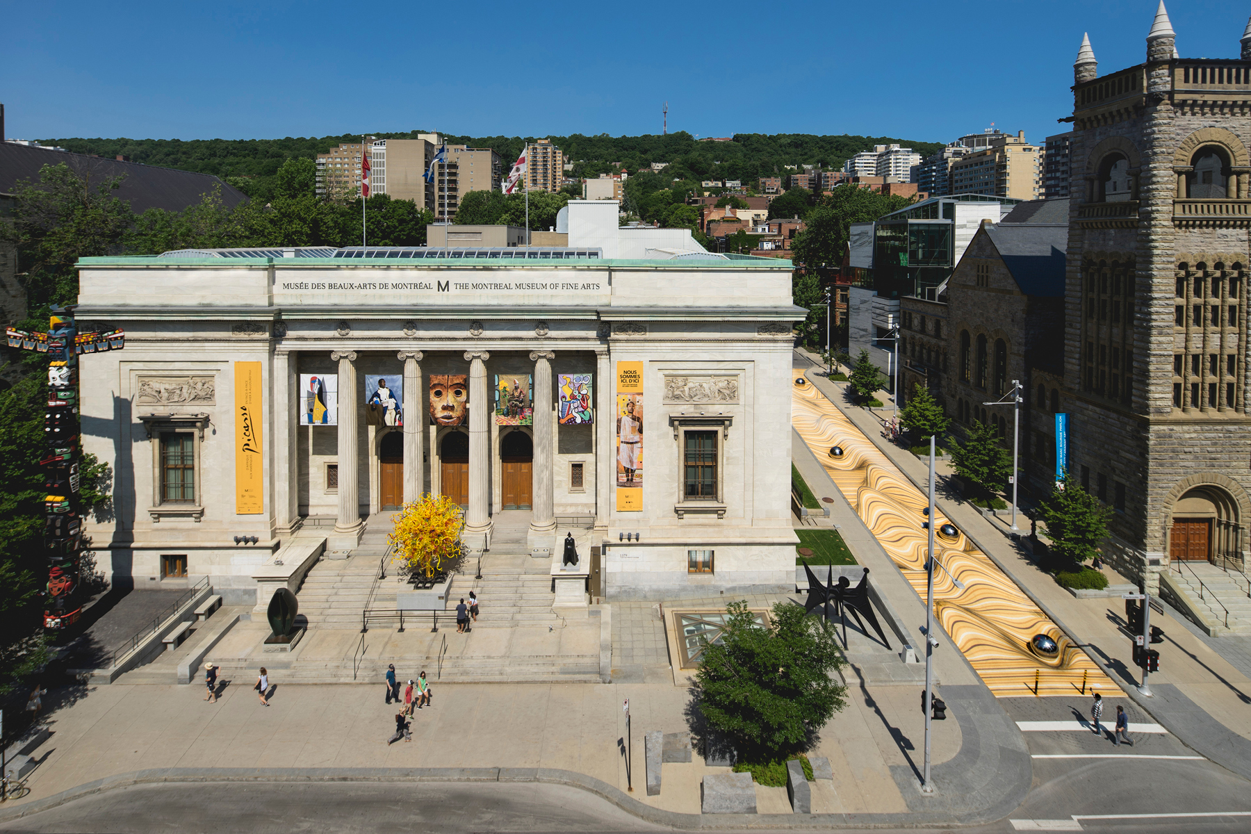 Moving Dunes, Montréal Museum of Fine Arts, 2018