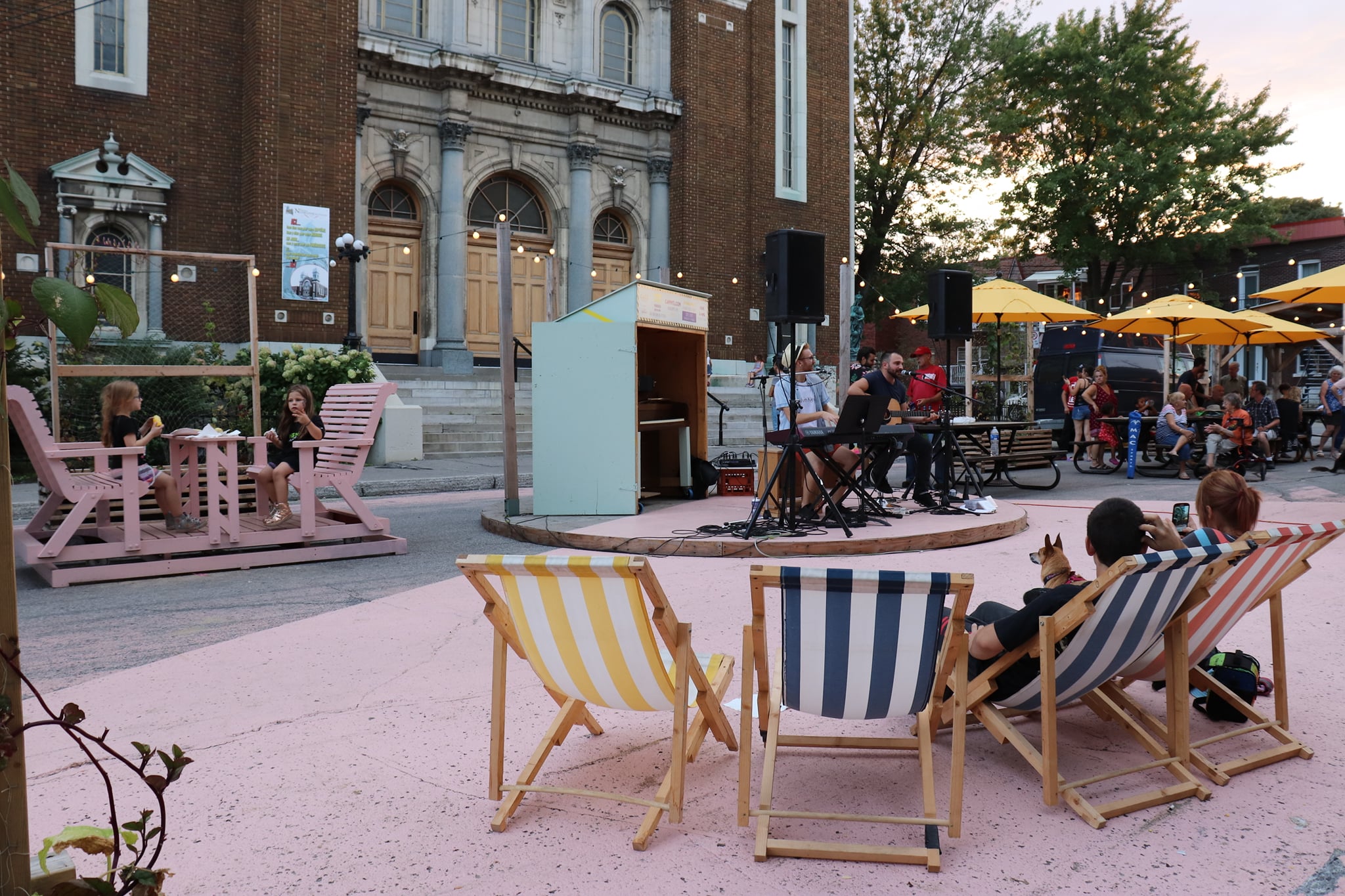 Carré Notre-Dame-des-Victoires, Montréal, 2018-2019