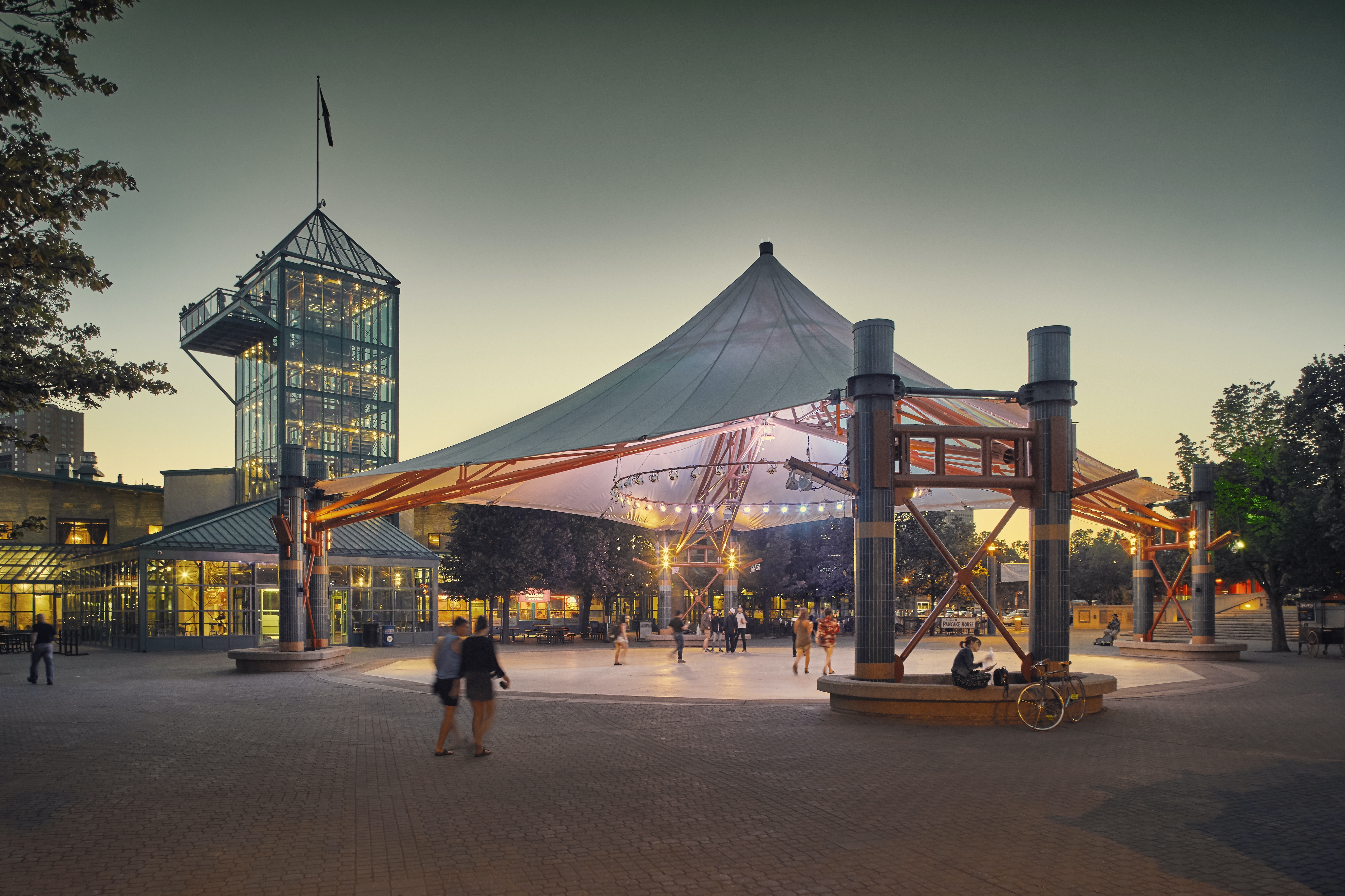 The Forks, Winnipeg, 1990