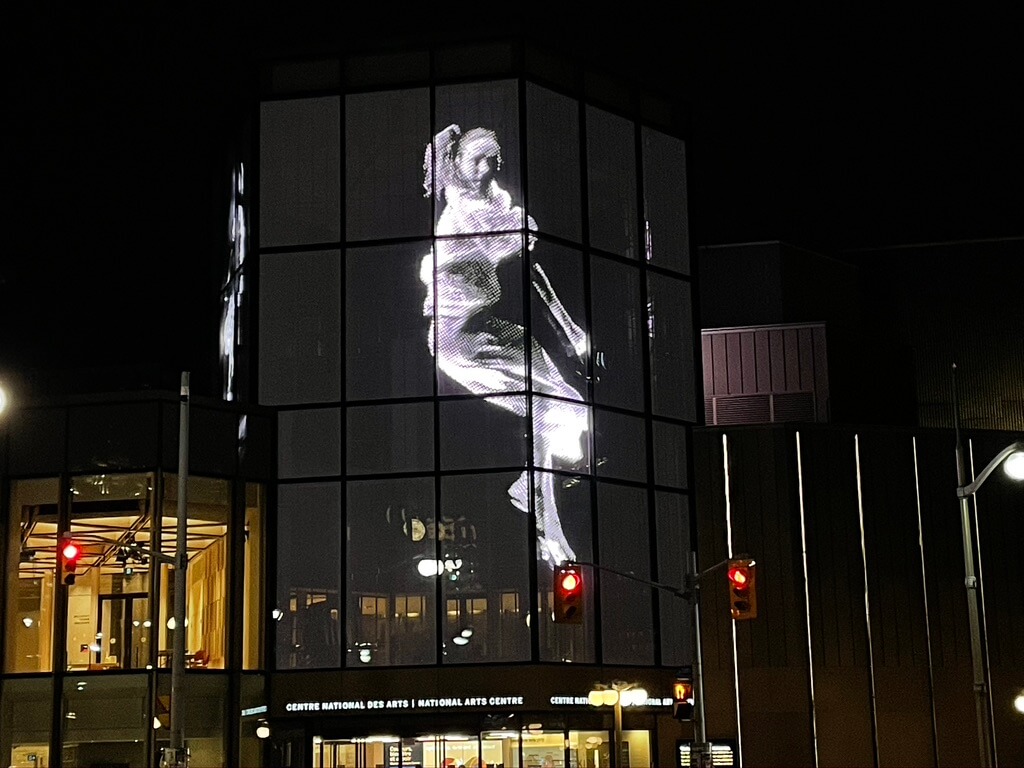 Large-scale Video Mapping, REBO(U)ND, Caroline Laurin-Beaucage, Ottawa, 2018