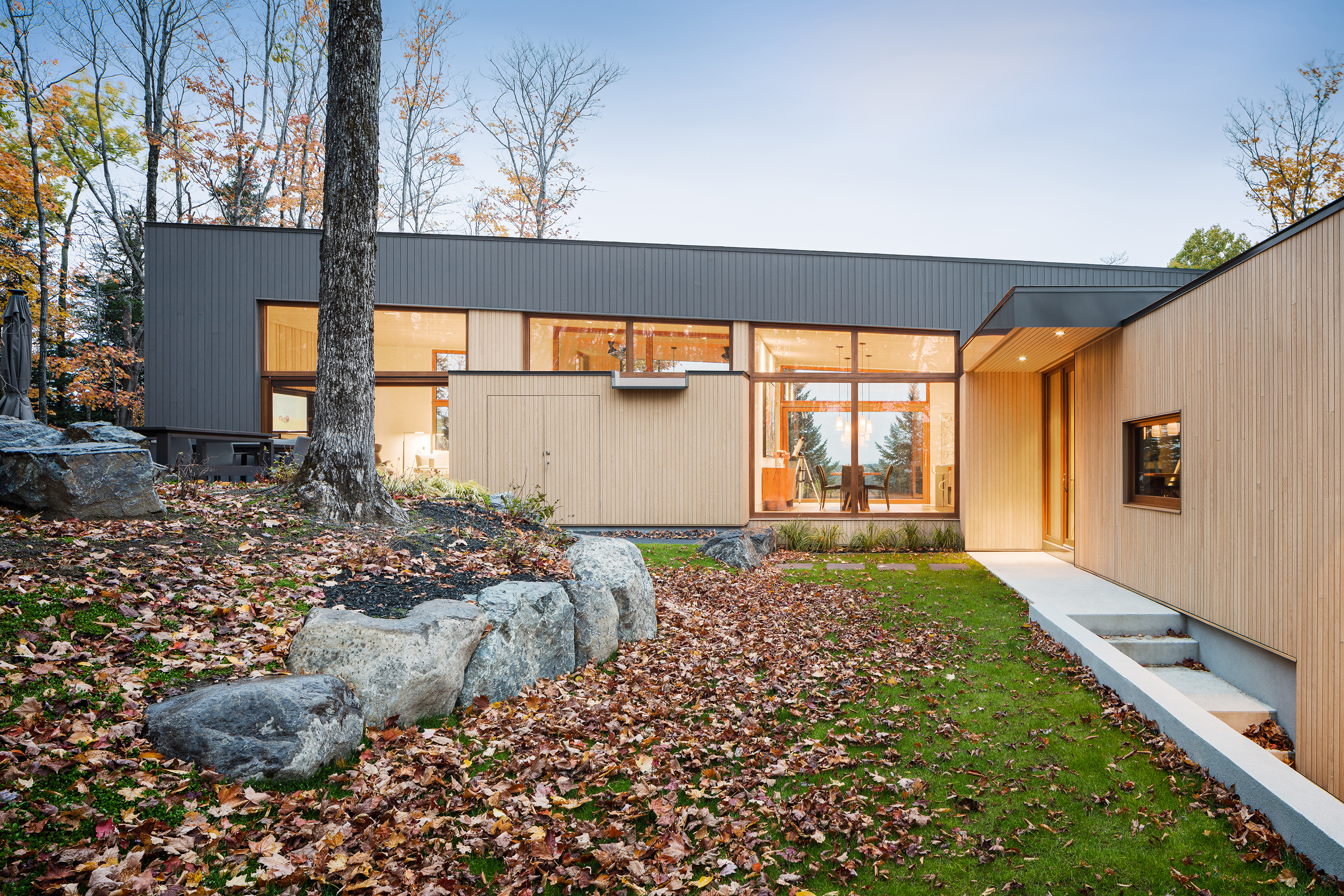 The Hauts-Bois House, Laurentians, 2019