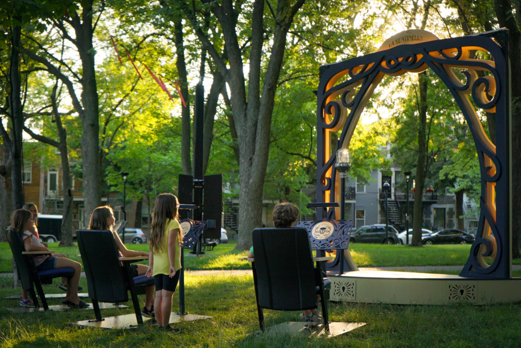 La Sentinelle, Interactive Installation, Montréal, 2021