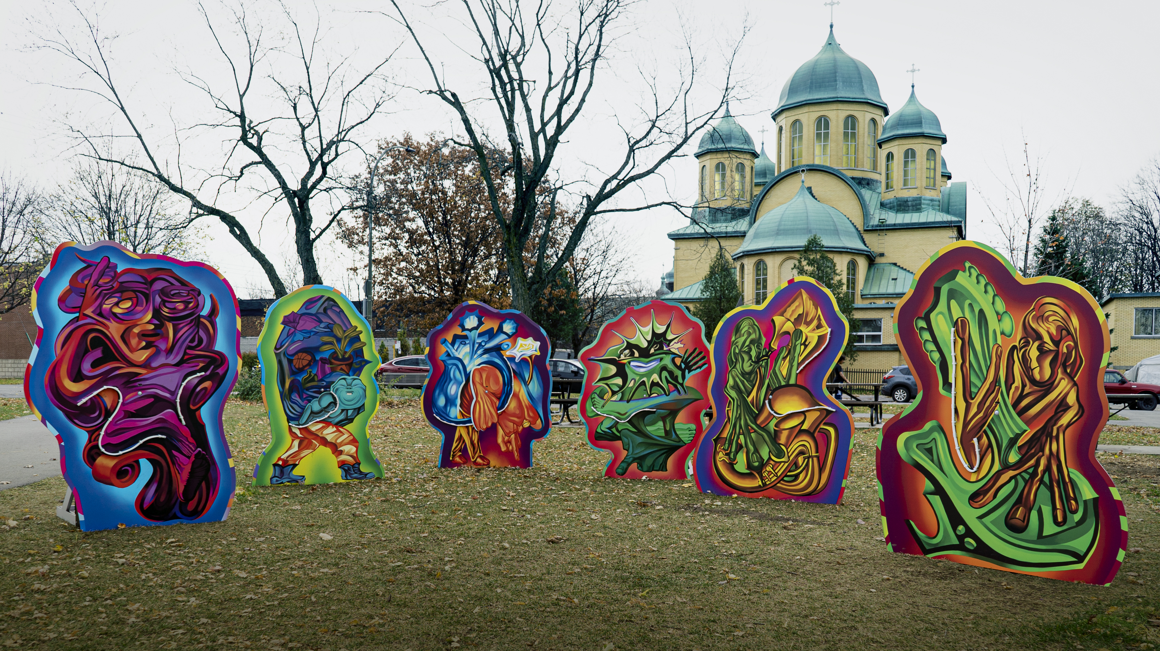 Les Sanfaçon, Interactive Installation, Montréal, 2021