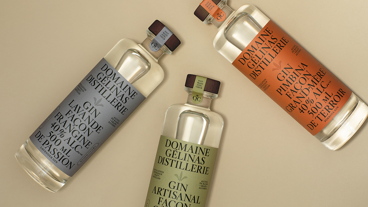 Gins, Domaine Gélinas Distillerie, Saint-Sévère, 2021