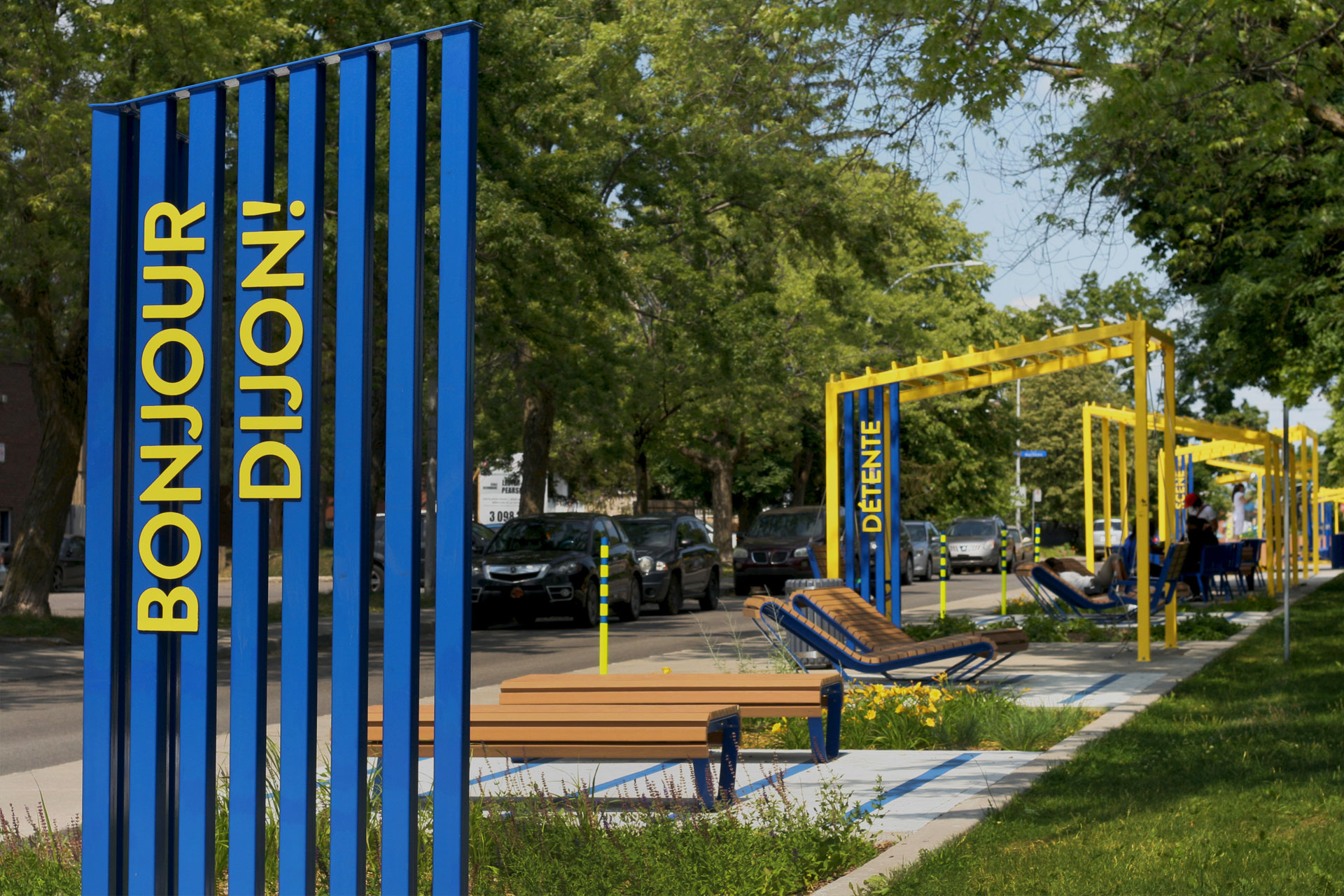 Urban Furniture, Rue de Dijon, Montréal, 2020