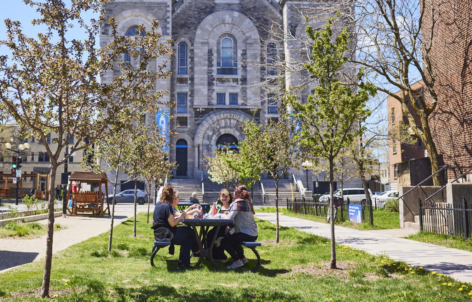 Parvis De Biencourt, Montréal, 2019