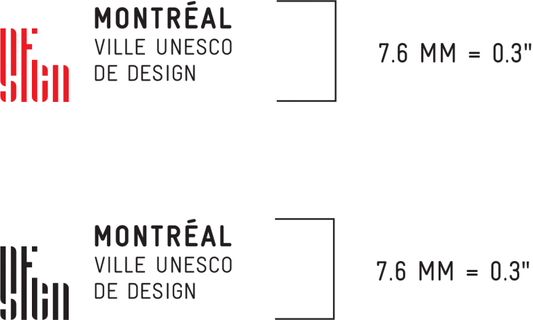 Taille minimale - Montréal ville UNESCO de design