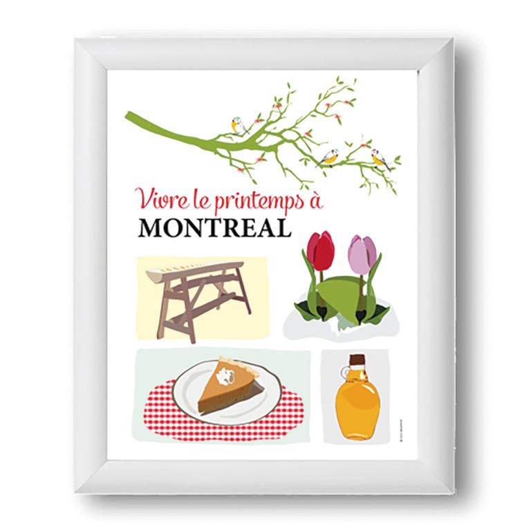Prints — Vivre le printemps à Montréal