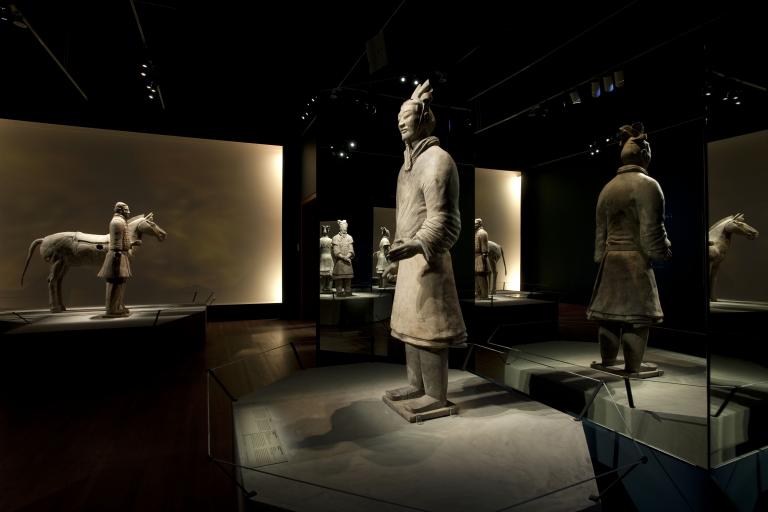 L'empereur guerrier de Chine et son armée de terre cuite, exposition au Musée des beaux-arts de Montréal, 2011