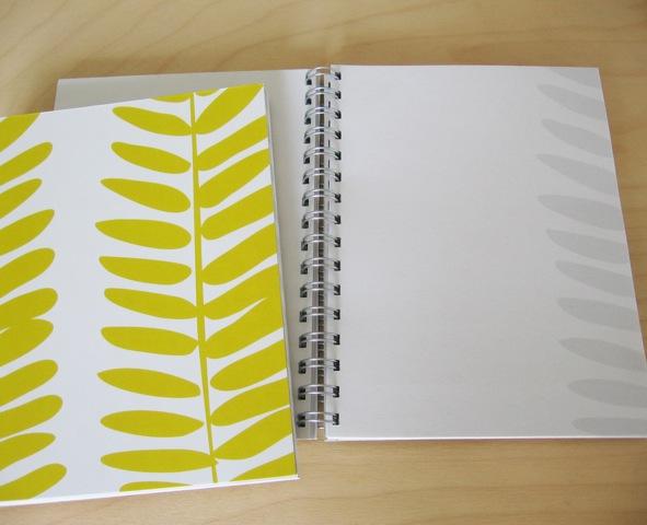 Ferns Coral notebook, Montreal, 2012
