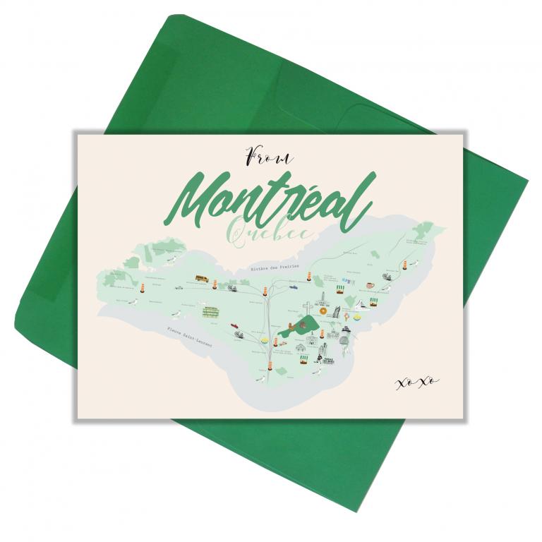 Greeting Card — Montréal