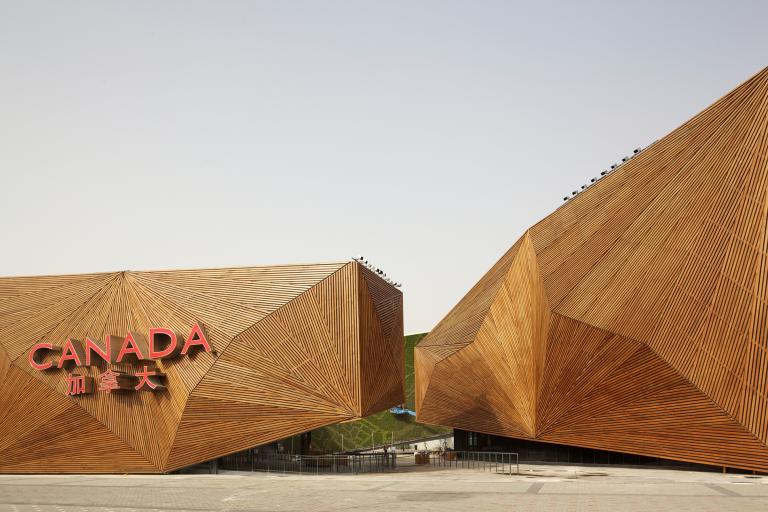 Pavillon du Canada, Exposition Shanghai, 2010