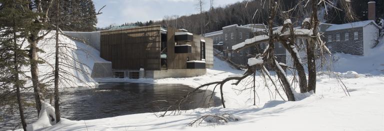 Val-Jalbert hydroelectric power plant, Val-Jalbert, Québec, 2011 