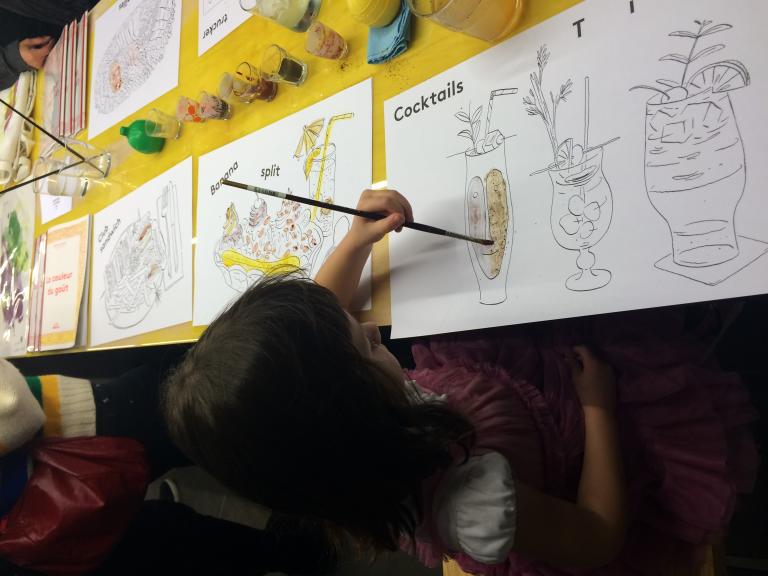 Coloring Book and Workshop for the In the Mouth event, Montréal, 2014