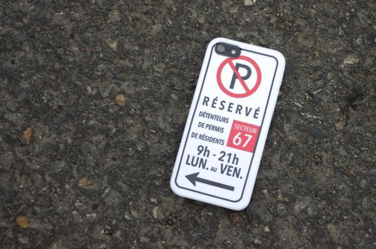 No parking device case, Montreal, 2015