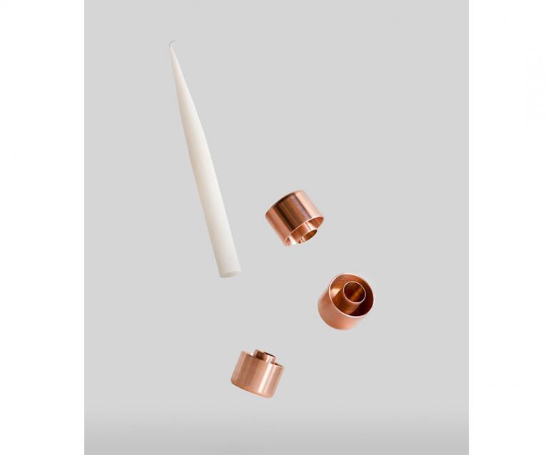 Copper Candle Holders, 2015