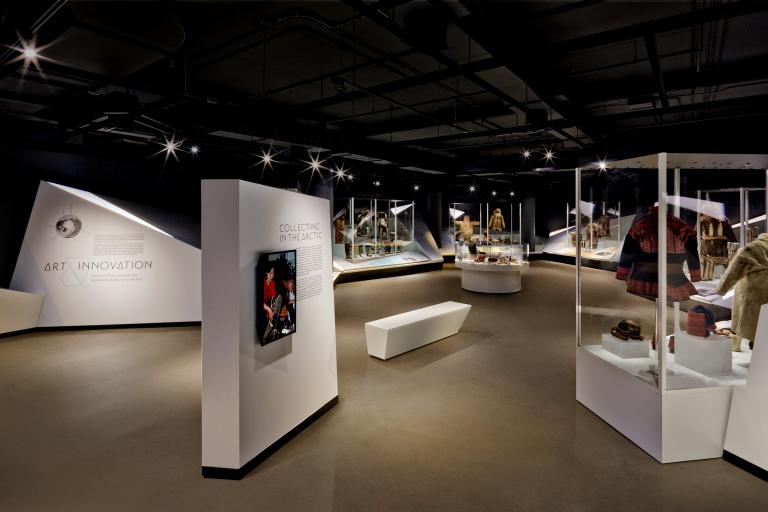 Art & Innovation, Permanent Exhibit Featuring the Arctic Footwear Collection, Bata Shoe Museum, Toronto, 2016