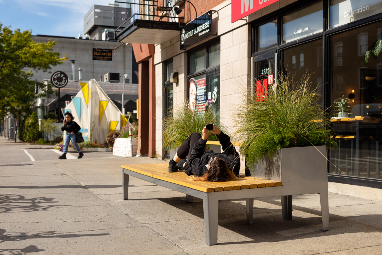 Benches and Islands, Montréal, 2019
