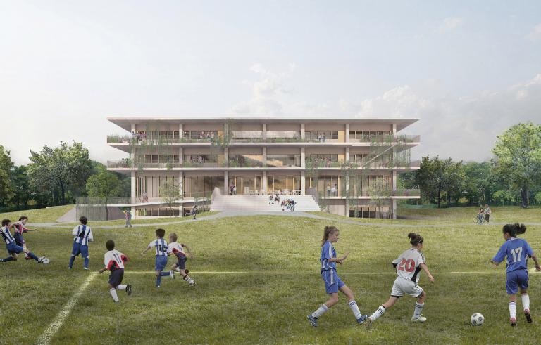 Nouveau pavillon secondaire, Collège Sainte-Anne, Dorval, 2022