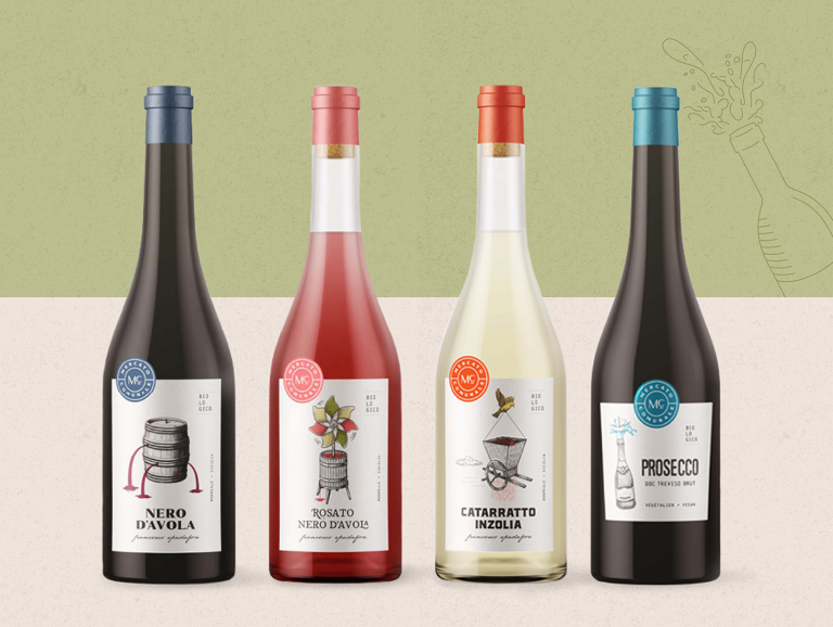 Wine Labels, Mercato Comunale, Montréal, 2022