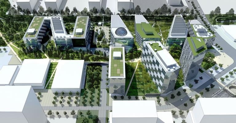 Quartier universitaire de la Croisée urbaine, Terrebonne, 2023