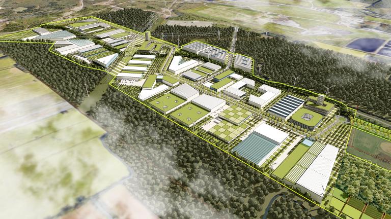 Lachenaie Ecological Industrial Campus, Terrebonne, 2023