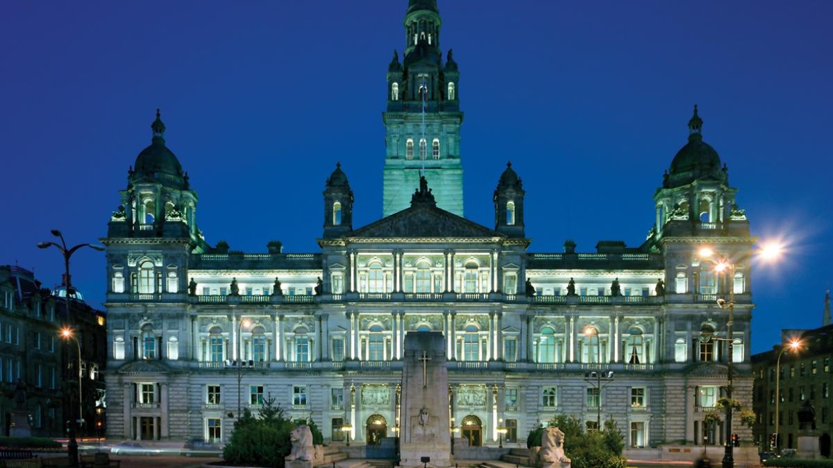 Hôtel de ville de Glasgow, Écosse - Ville de Musique