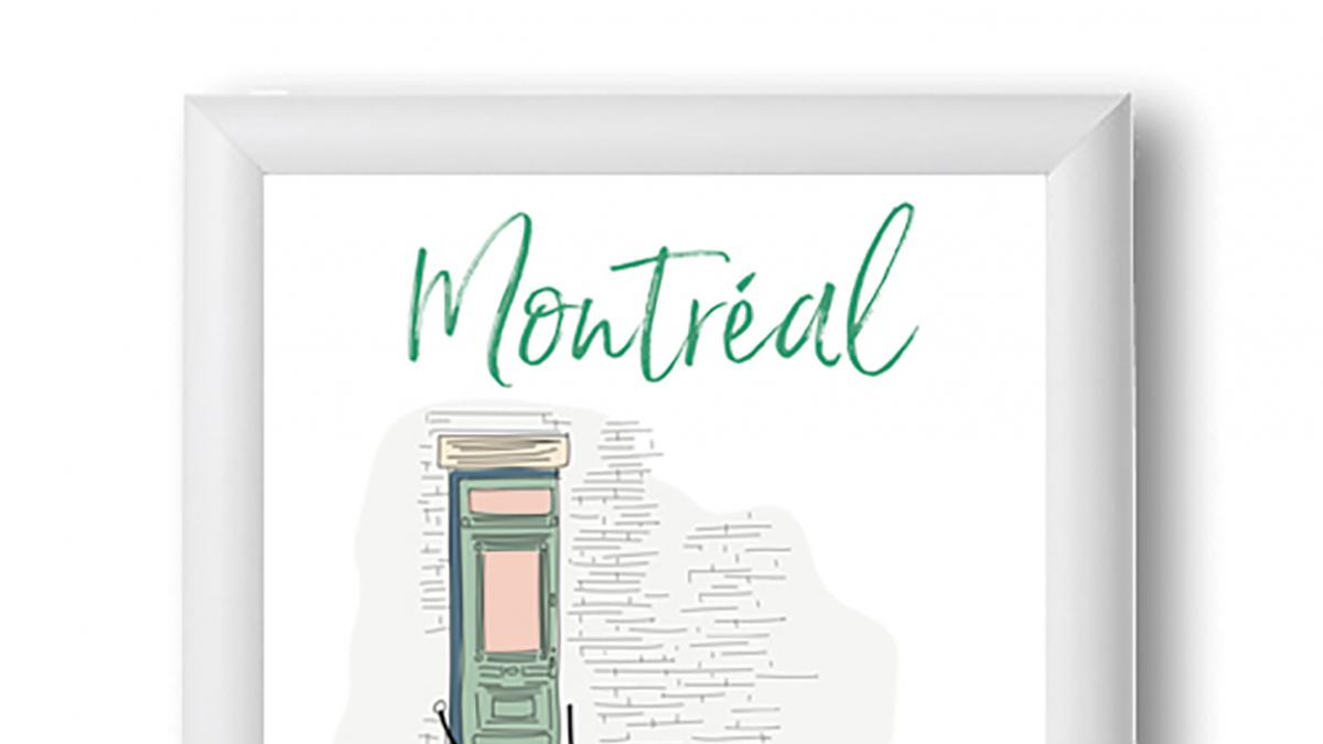 Prints — Montréal Staircase