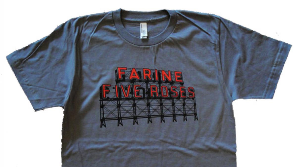 T-Shirt Farine Five Roses, Montréalité