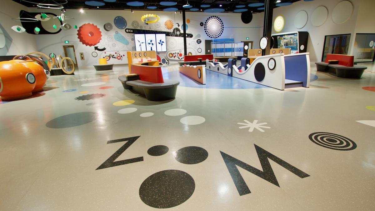 ZOOOM, espace découverte multisensoriel pour enfants, Ottawa, 2017