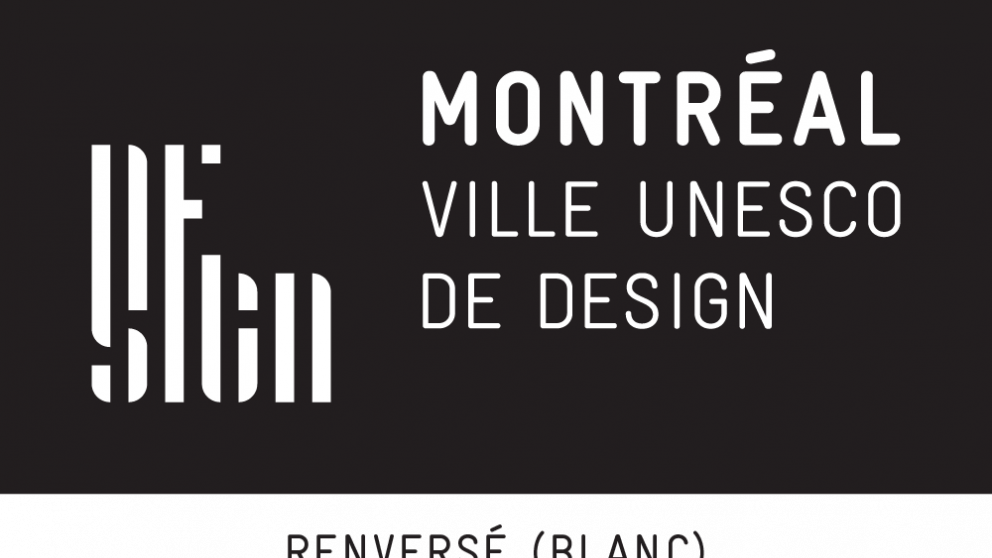 Renversé (blanc) - Montréal ville UNESCO de design